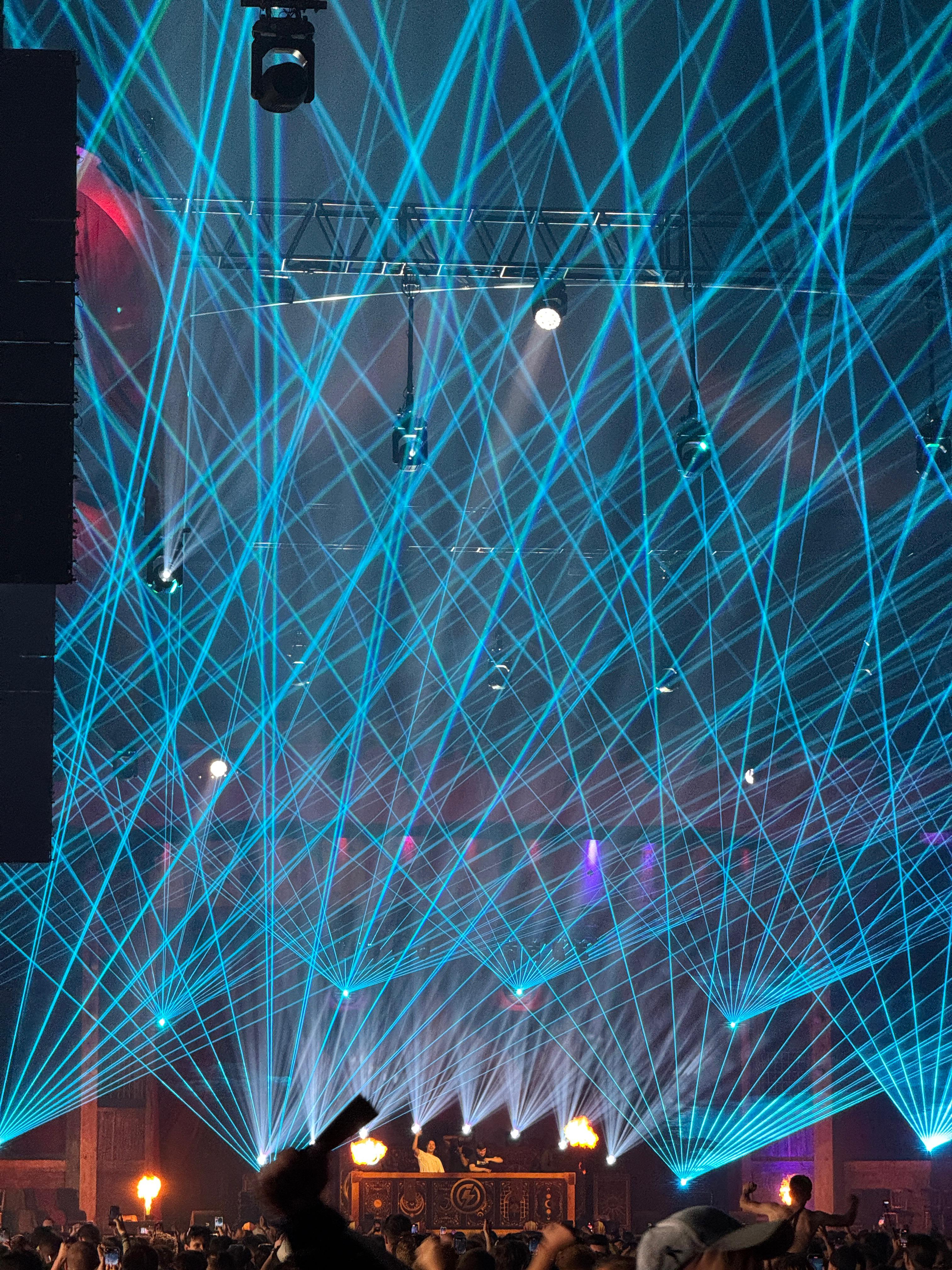 Before the set